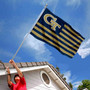 Georgia Tech Yellow Jackets Stripes Flag