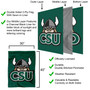 Cleveland State University Banner Flag