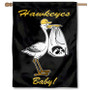 Iowa Hawkeyes New Baby Flag