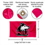 Northern Illinois Huskies Red Flag Pole and Bracket Kit