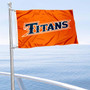 Cal State Fullerton Titans Boat and Mini Flag