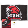 Miami Redhawks Nylon Embroidered Flag