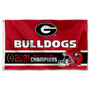 Georgia Bulldogs 2021 College Football Champions Large Flag