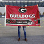 Georgia Bulldogs 2021 College Football Champions Large Flag