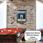 US Navy Midshipmen Heritage Logo History Banner