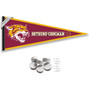 Bethune Cookman University Banner Pennant with Tack Wall Pads