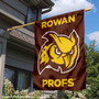 Rowan Profs Logo Double Sided House Flag