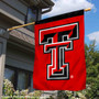 Texas Tech Double Sided House Flag