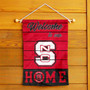 North Carolina State Wolfpack Welcome To Our Home Garden Flag