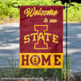 Iowa State Cyclones Welcome To Our Home Garden Flag