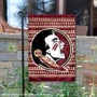 Florida State Seminoles Chevron Garden Flag