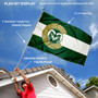 Colorado State Rams CO State Flag Pole and Bracket Kit