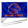 Boise State Broncos Blue Flag Pole and Bracket Kit