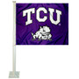 Texas Christian University Car Flag