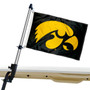 Iowa Hawkeyes Golf Cart Flag Pole and Holder Mount