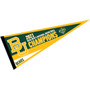 Baylor University College Basketball National Champions Pennant Flag