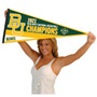 Baylor University College Basketball National Champions Pennant Flag