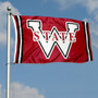 Washington State Cougars Throwback Vault Logo Flag