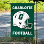 Charlotte 49ers Helmet Yard Garden Flag