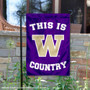 University of Washington Country Garden Flag