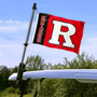 Rutgers University Golf Cart Flag