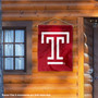 Temple Owls Logo Double Sided House Flag