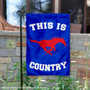 Southern Methodist University Country Garden Flag