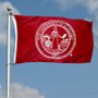 Alabama Crimson Tide Seal Logo Flag