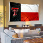 Texas Tech Red Raiders Banner Flag with Tack Wall Pads