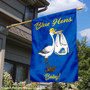 Delaware Blue Hens New Baby Flag