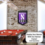 Northwestern Wildcats Heritage Logo History Banner