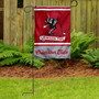 Alabama Crimson Tide Vintage Throwback Garden Flag and Pole Stand