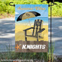 Central Florida Knights Summer Vibes Decorative Garden Flag