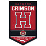 Harvard Crimson Heritage Logo History Banner