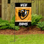 VCU Rams Logo Garden Flag and Pole Stand