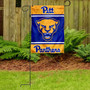 Pitt Panthers Logo Garden Flag and Pole Stand
