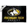 Michigan Tech Huskies Boat and Mini Flag
