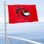 Wesleyan Cardinals Boat and Mini Flag