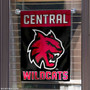 CWU Wildcats Updated Logo Garden Flag