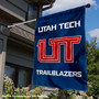 Utah Tech Trailblazers Wordmark Double Sided House Flag