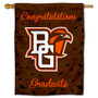 BGSU Falcons Congratulations Graduate Flag