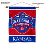 Kansas KU Jayhawks 2022 Basketball National Champions Wall Banner
