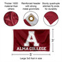 Alma College Scots A Logo Flag