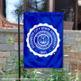 Elizabeth City State University Academic Logo Garden Flag