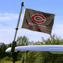 Chicago Maroons Wordmark Boat and Mini Flag