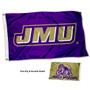 James Madison Dukes Two Logo Double Sided Flag