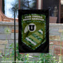 Utah Utes Military Served Garden Flag