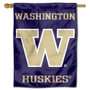 Washington Huskies Purple House Flag