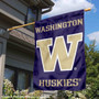 Washington Huskies Purple House Flag