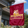 Brooklyn College Bulldogs Logo Double Sided House Flag